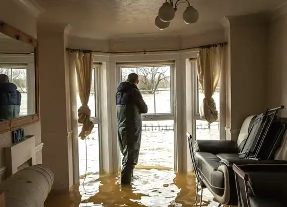 water damage restoration service St. Bernice